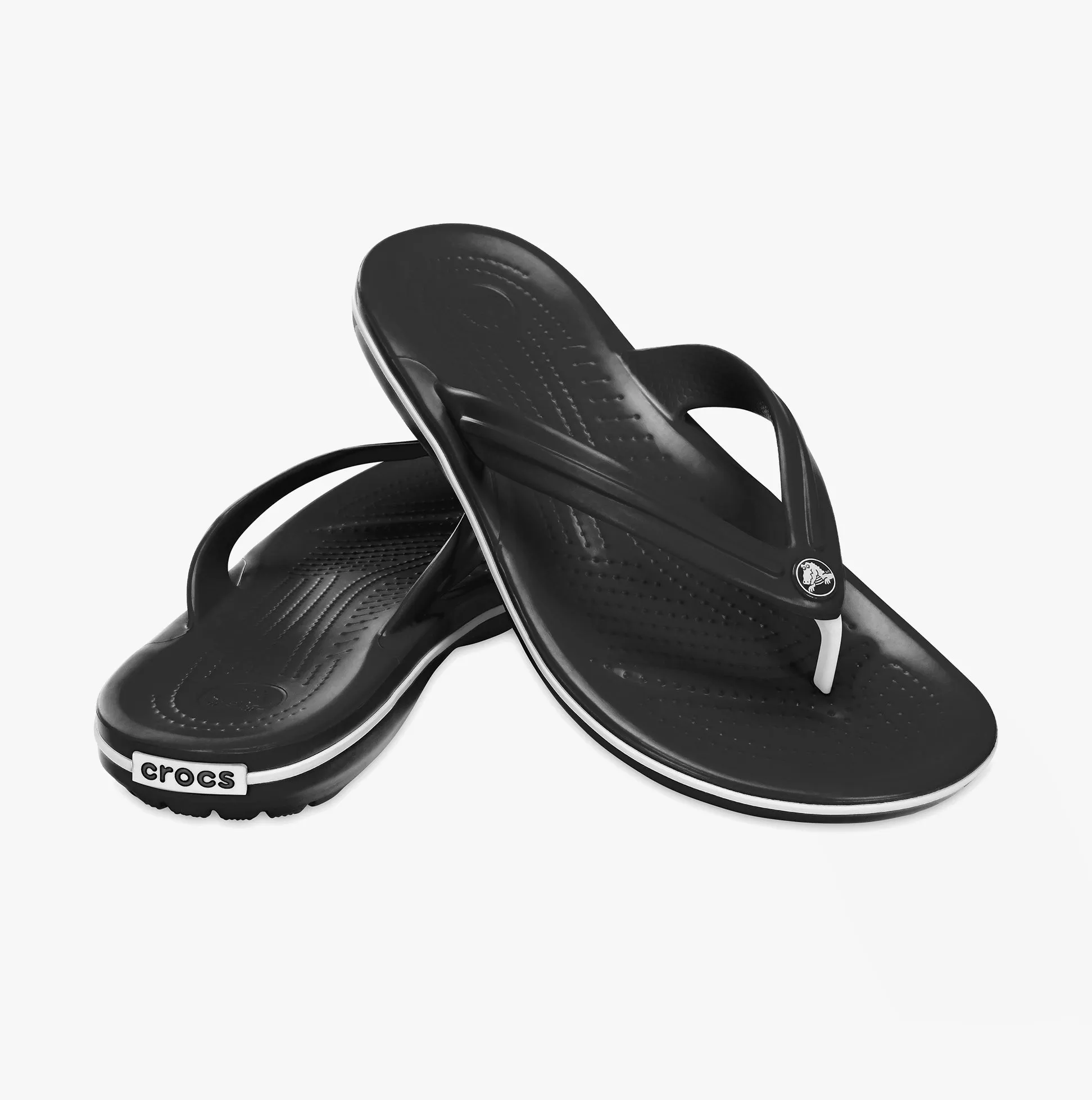 11033-001 CROCBAND FLIP Unisex Flip-Flops Black