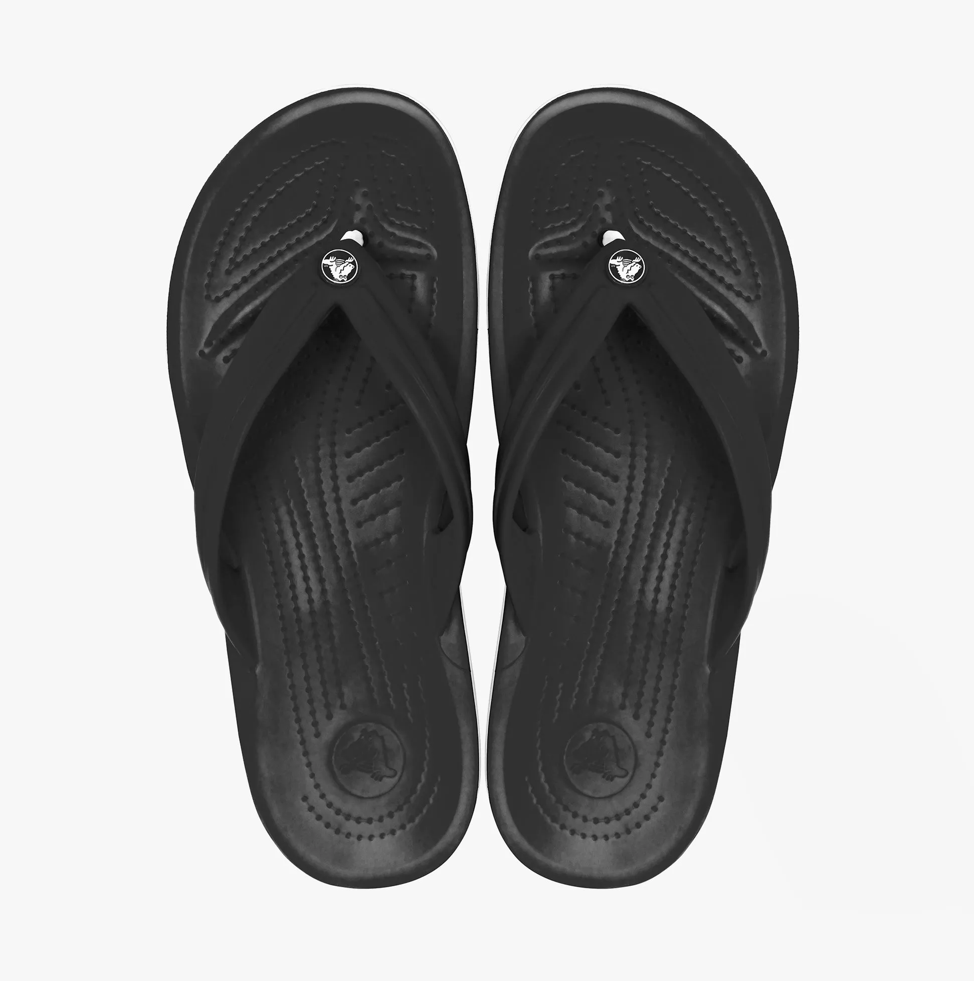 11033-001 CROCBAND FLIP Unisex Flip-Flops Black