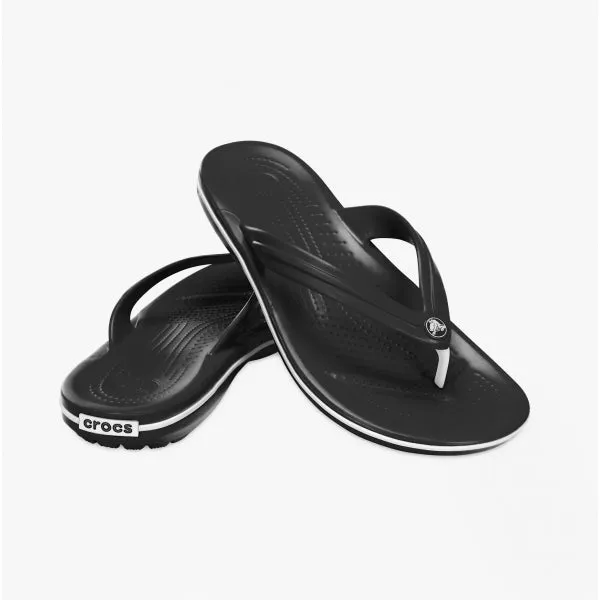 11033-001 CROCBAND FLIP Unisex Flip-Flops Black