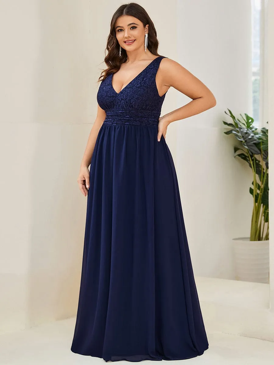 A Line Sleeveless Wholesale Bridesmaid Gowns