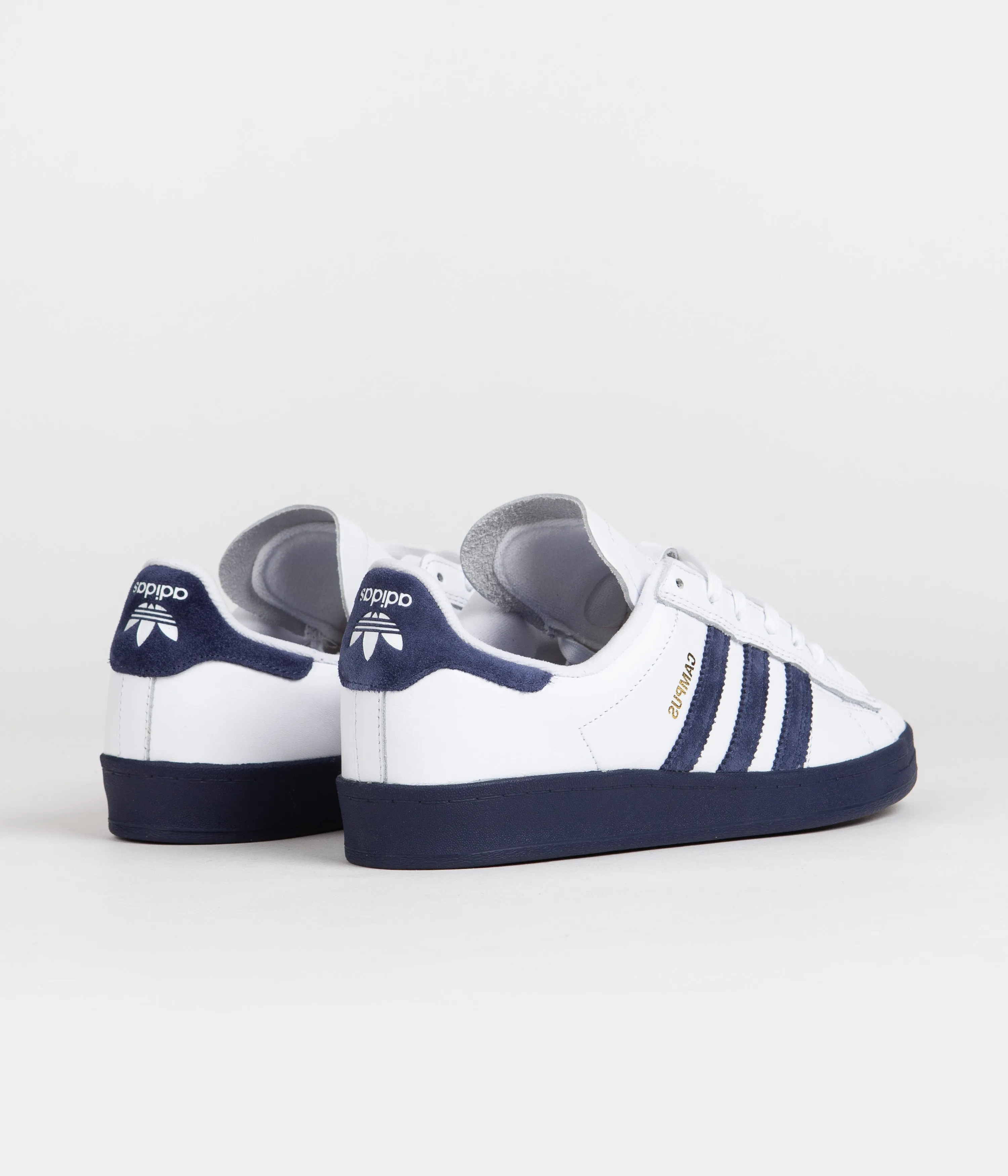 Adidas Campus ADV Shoes - FTWR White / Collegiate Navy / Bluebird