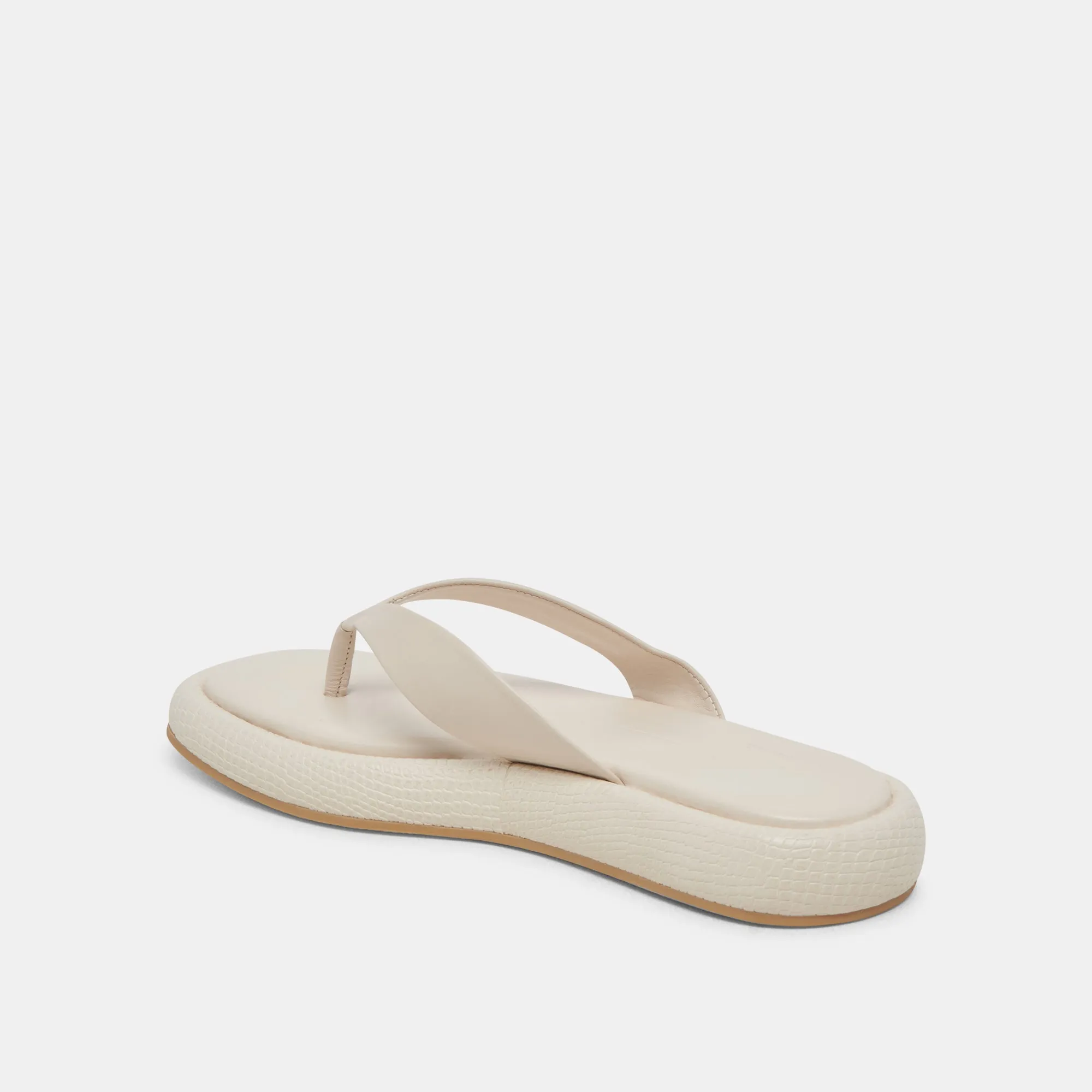 ADIN SANDALS IVORY LEATHER