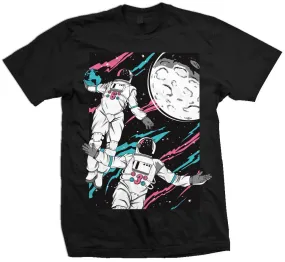 Astro Alley Oop - Black T-Shirt