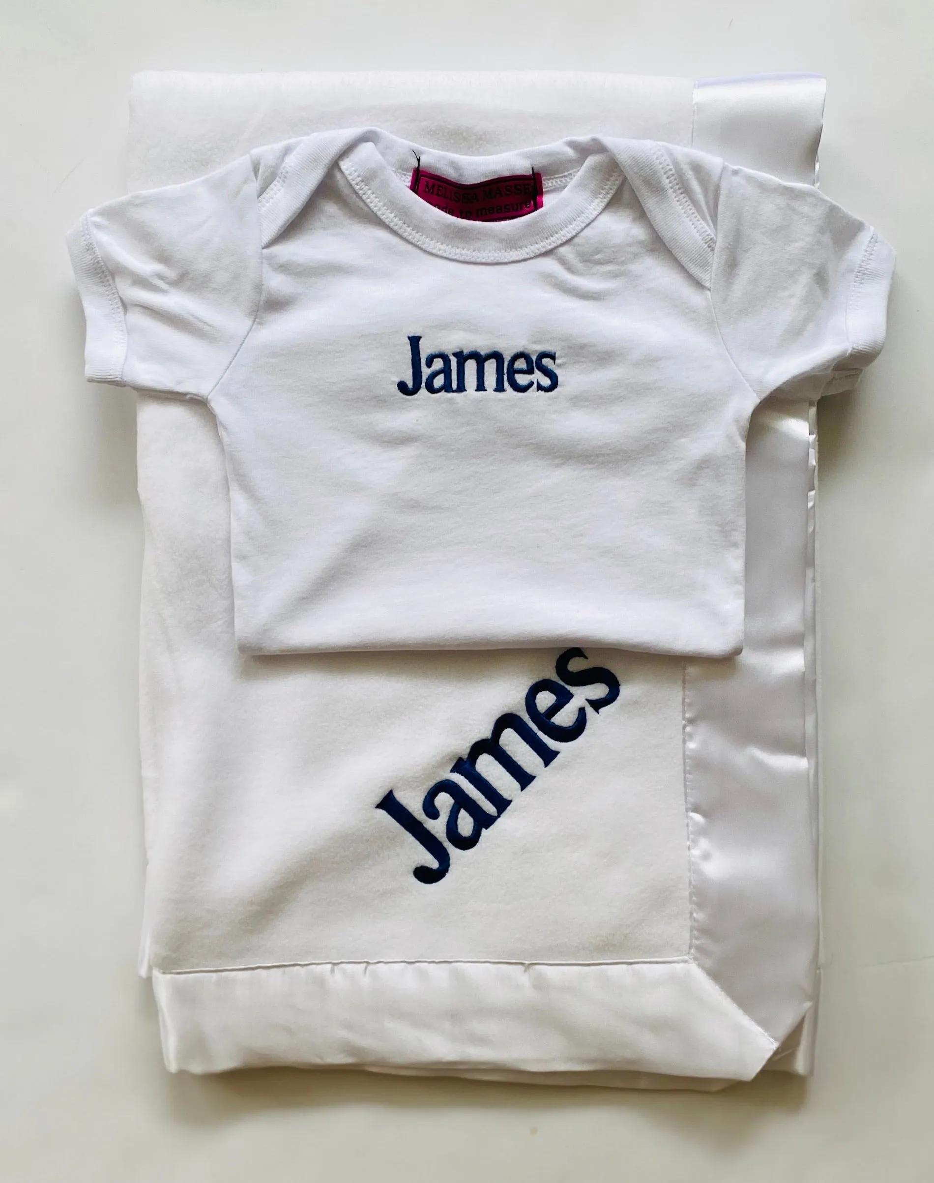 Baby onsies and t-shirts , Embroidered with name or monogram