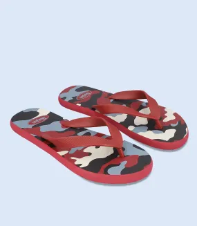 BM4965-RED-Men Chappal