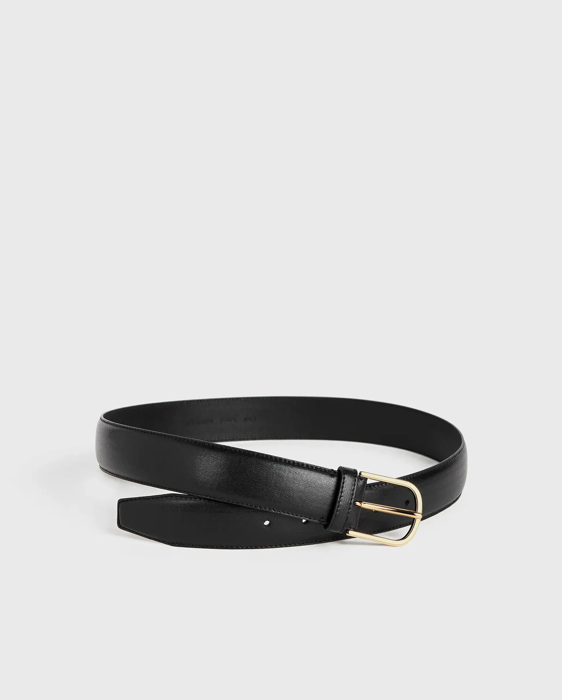 BOLD TROUSER BELT / BLACK