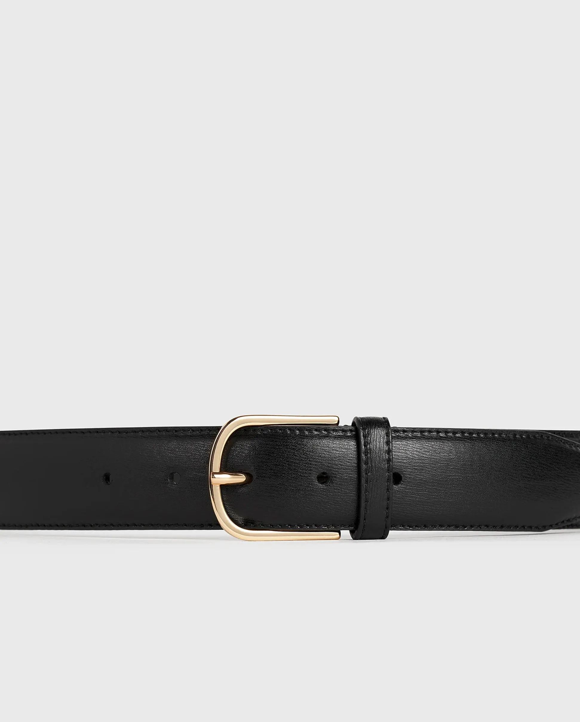 BOLD TROUSER BELT / BLACK