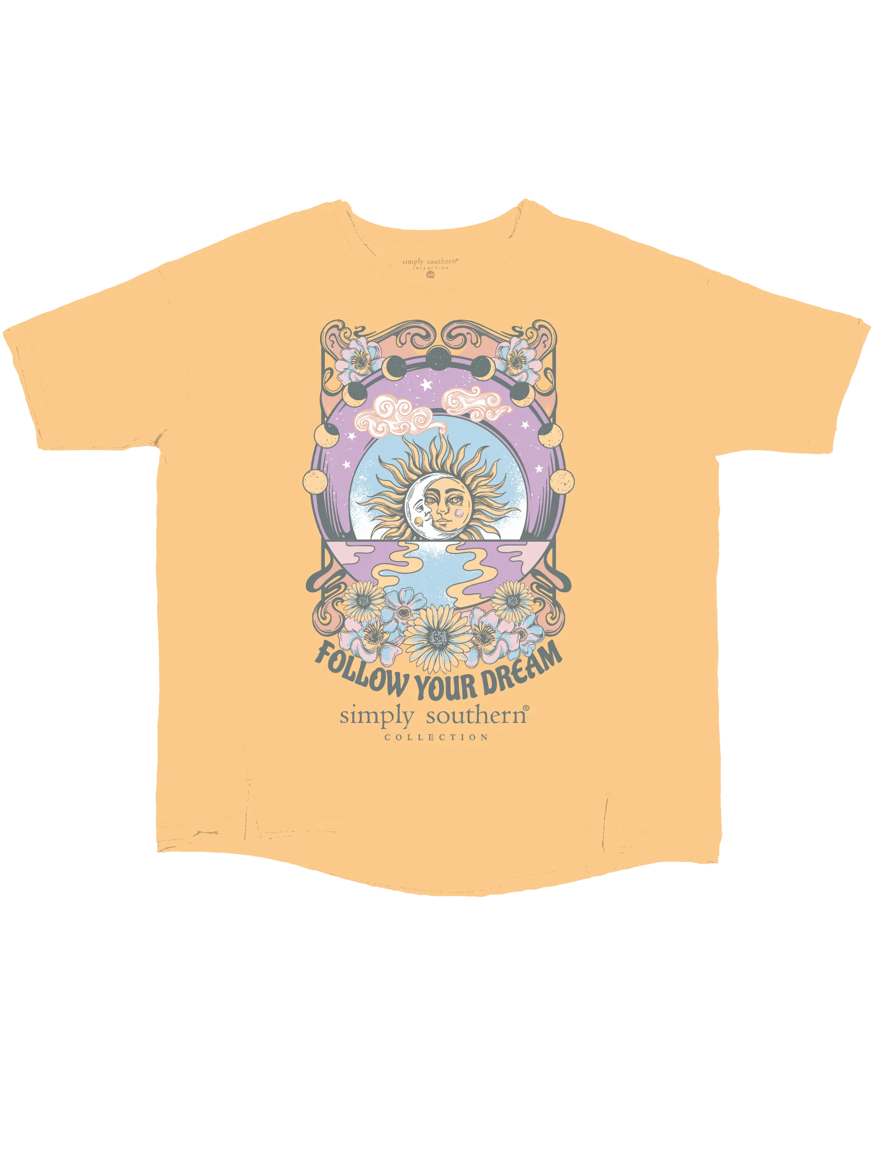 Celestial Dreams Boxy Tee - Follow Your Dream