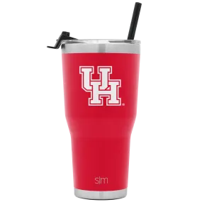 Collegiate Cruiser Tumbler with Flip Lid and Straw