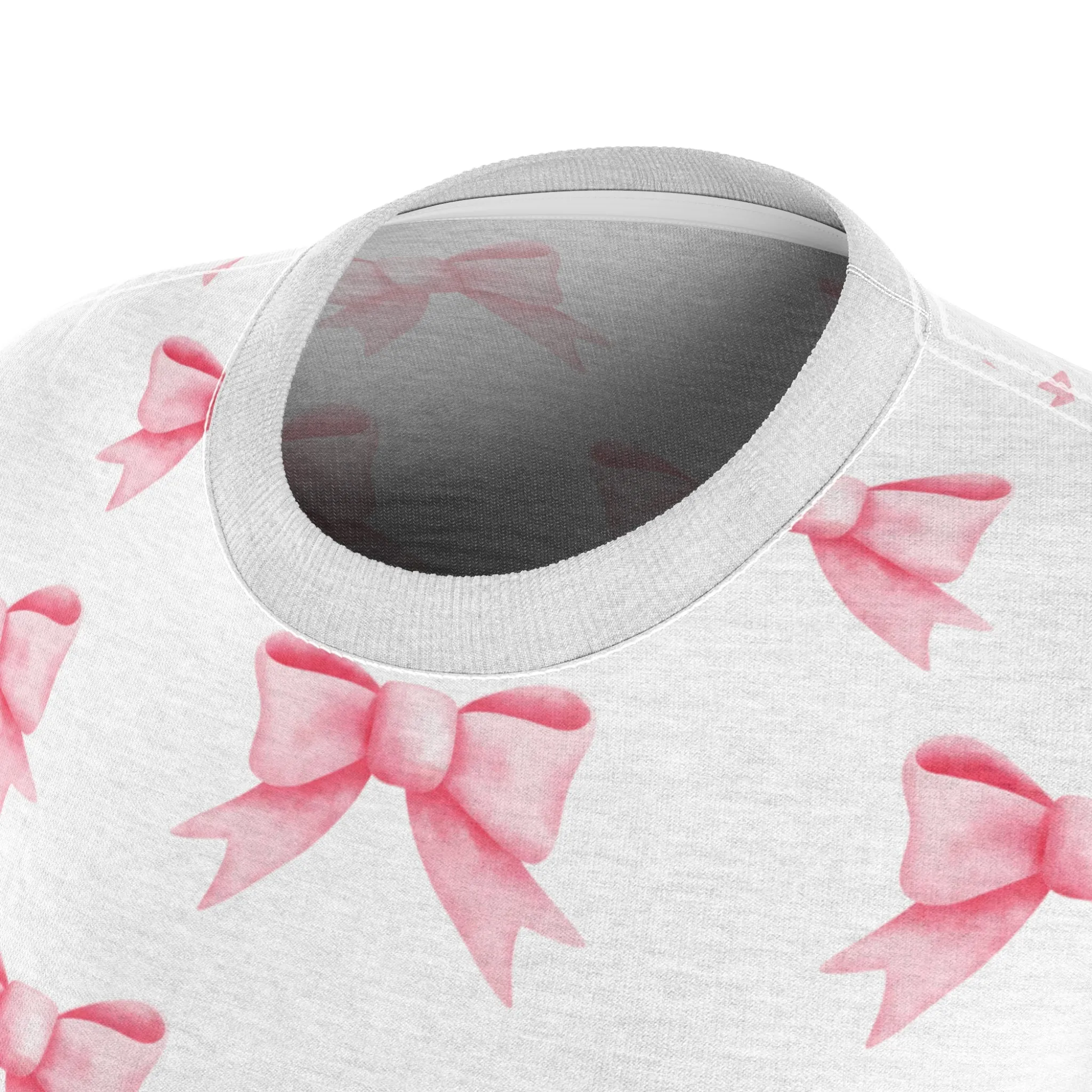 Coquette Clothes Top Pink Bow Tee For Women T-shirt