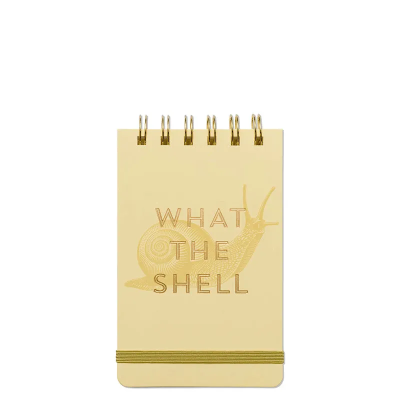 DESIGNWORKS INK | Vintage Sass Notepad - What The Shell