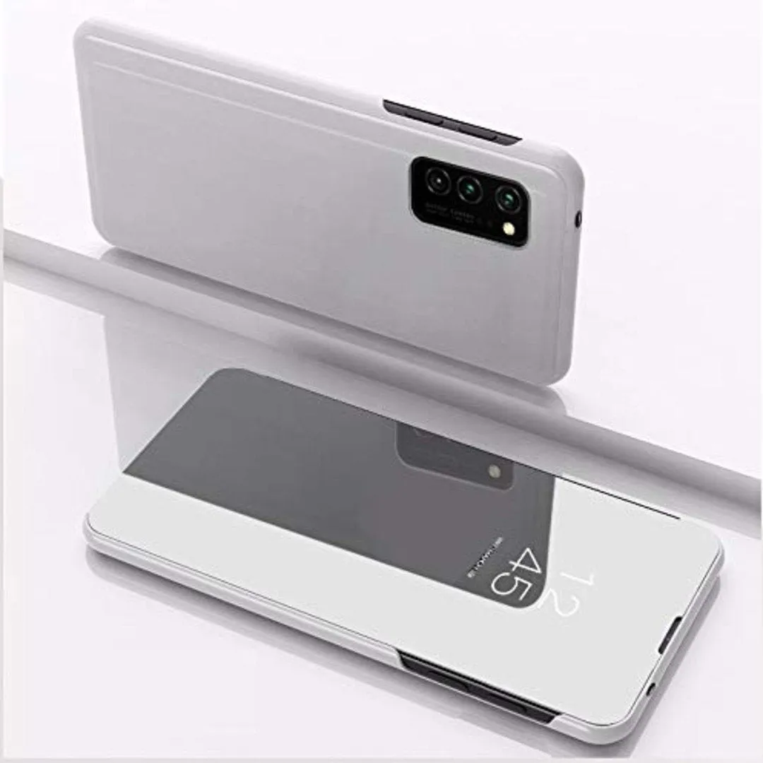 Galaxy S20 Mirror Clear View Flip Case [Non Sensor Working]