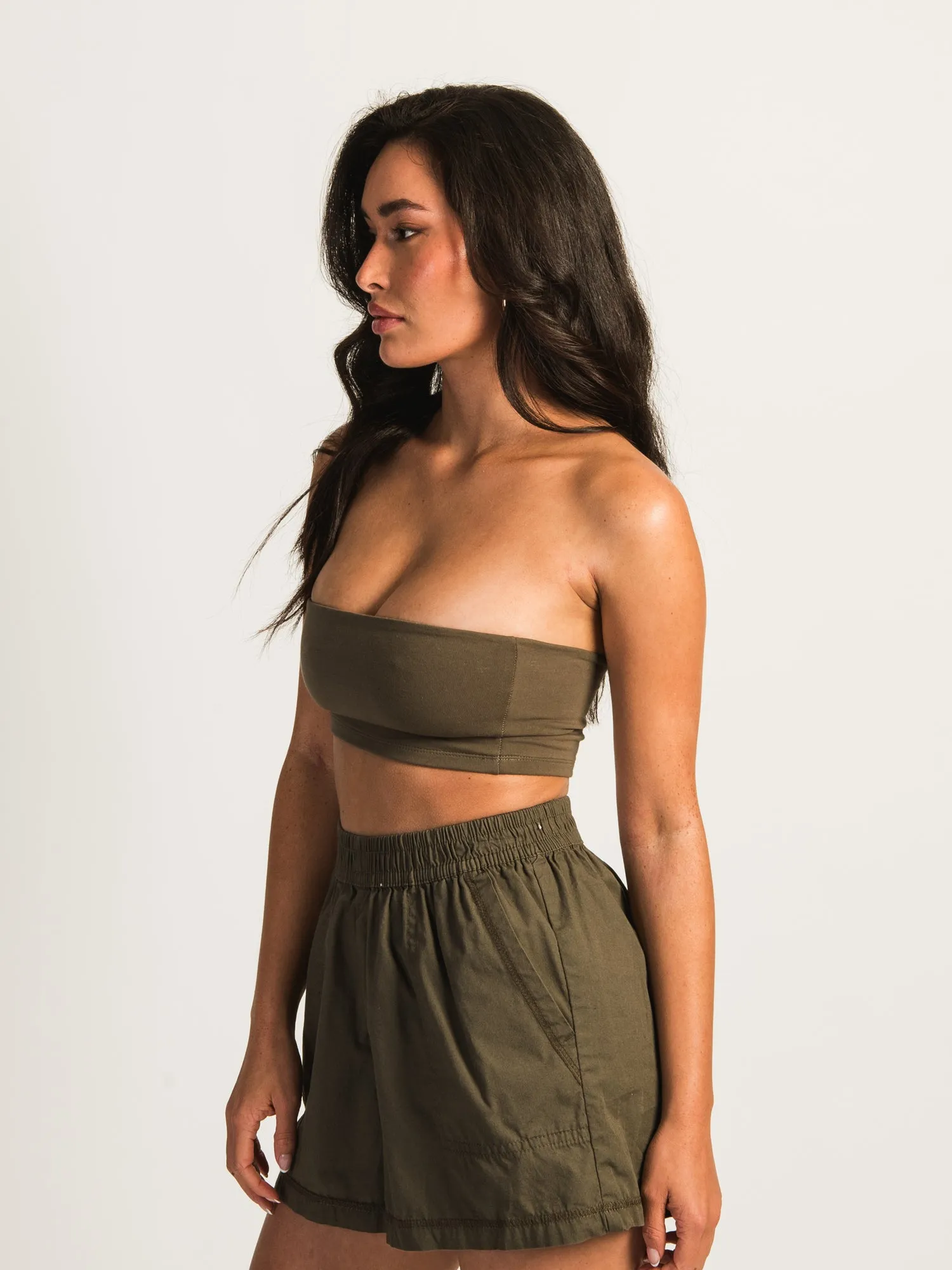 HARLOW BETHANNY BANDEAU - ARMY GREEN