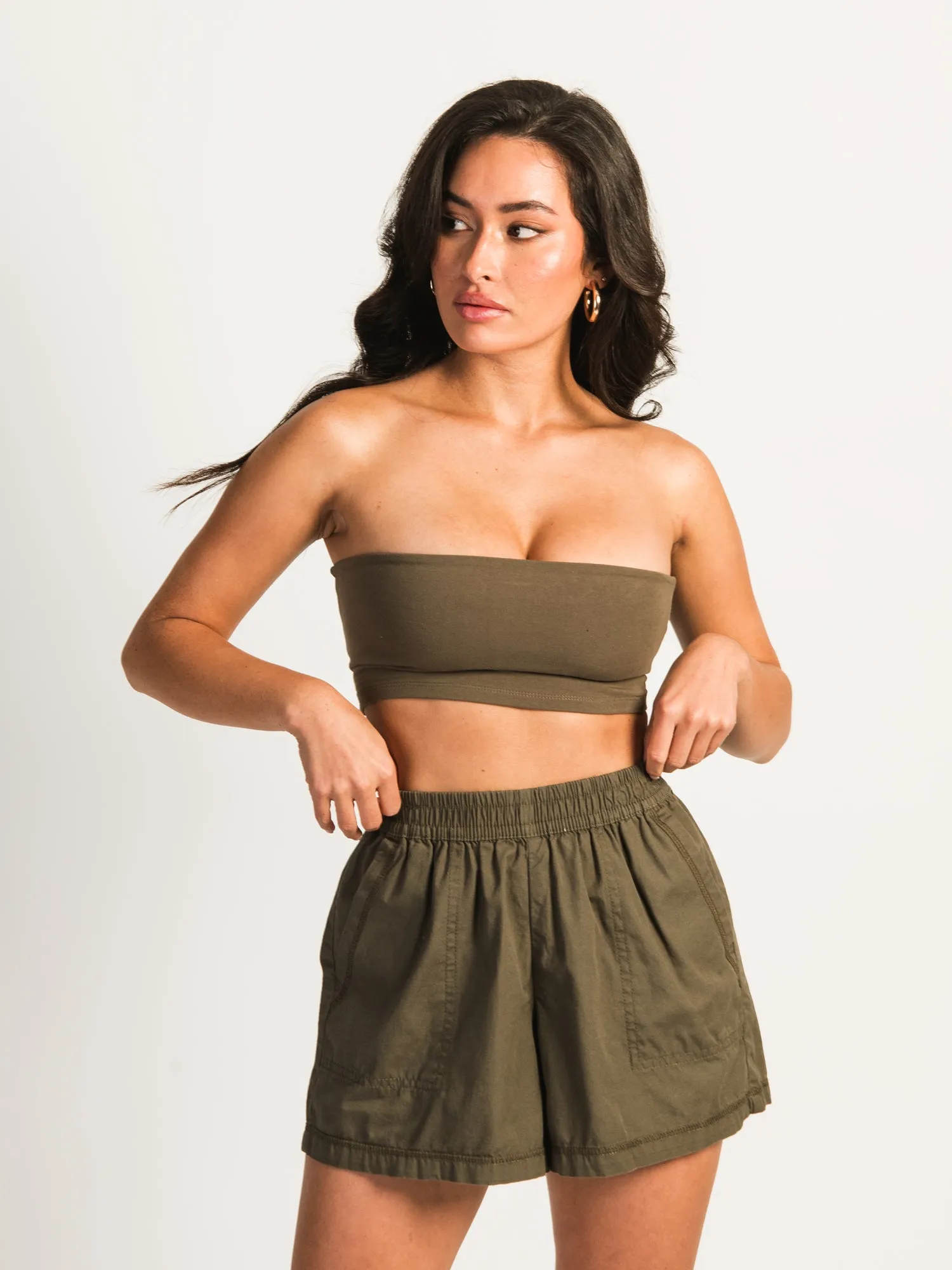 HARLOW BETHANNY BANDEAU - ARMY GREEN