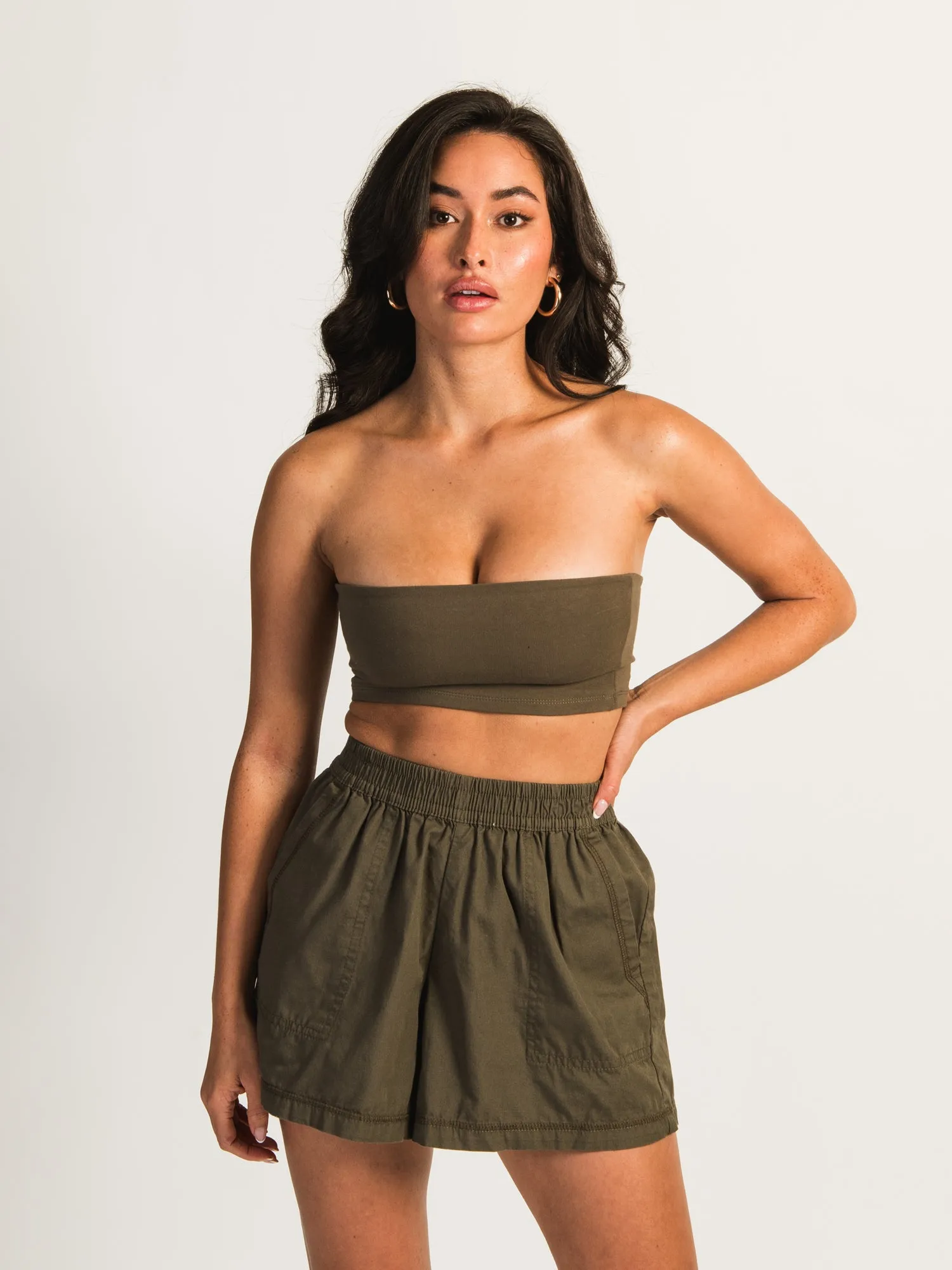 HARLOW BETHANNY BANDEAU - ARMY GREEN