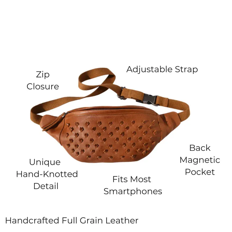 Hayes Fanny Pack - Cognac