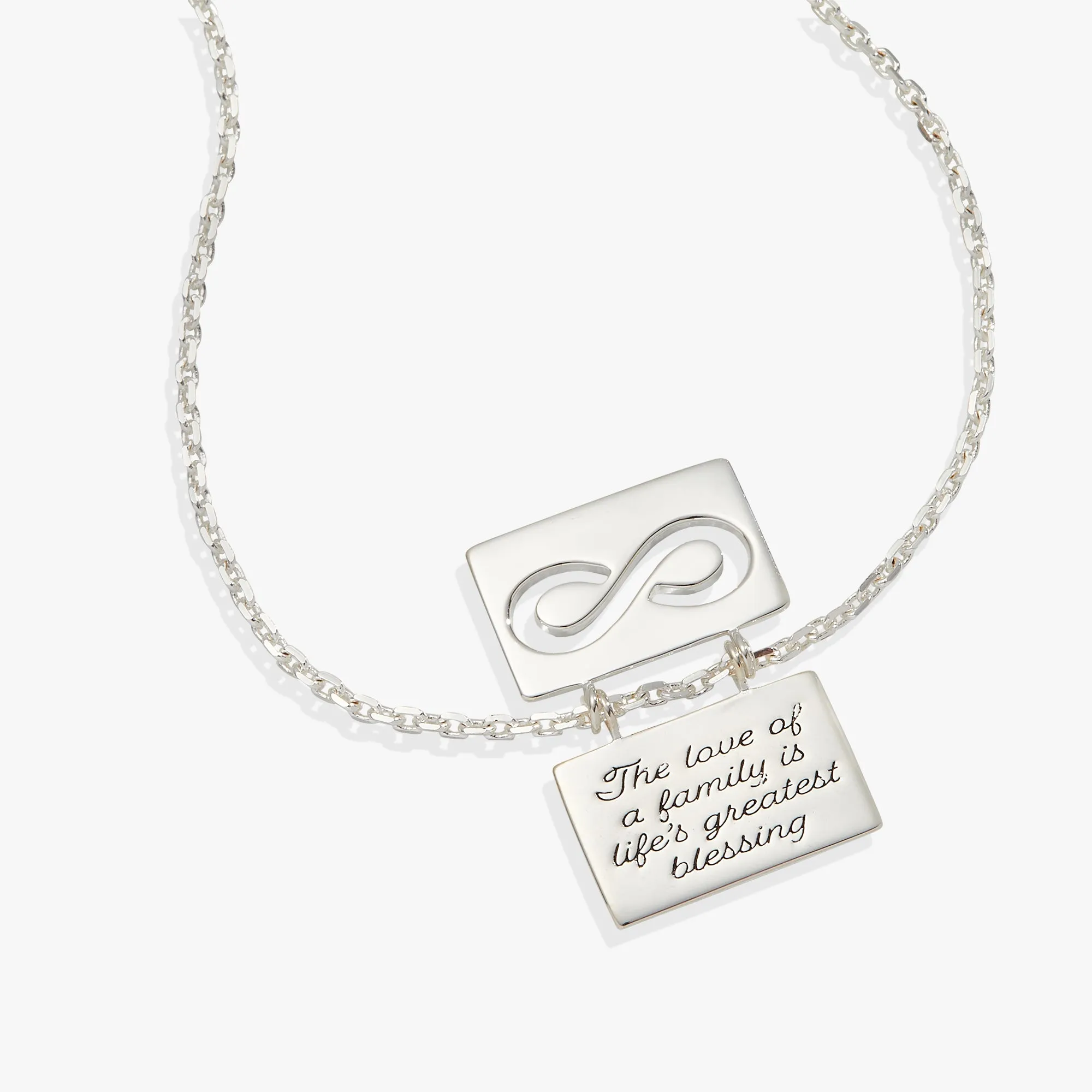 Hidden Message Infinity Affirmation Necklace