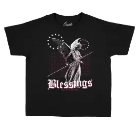 Kids - Burgundy 8 Blessings Shirt