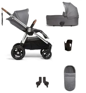 Mamas & Papas Ocarro 5 Piece Essential Bundle - Shadow Grey