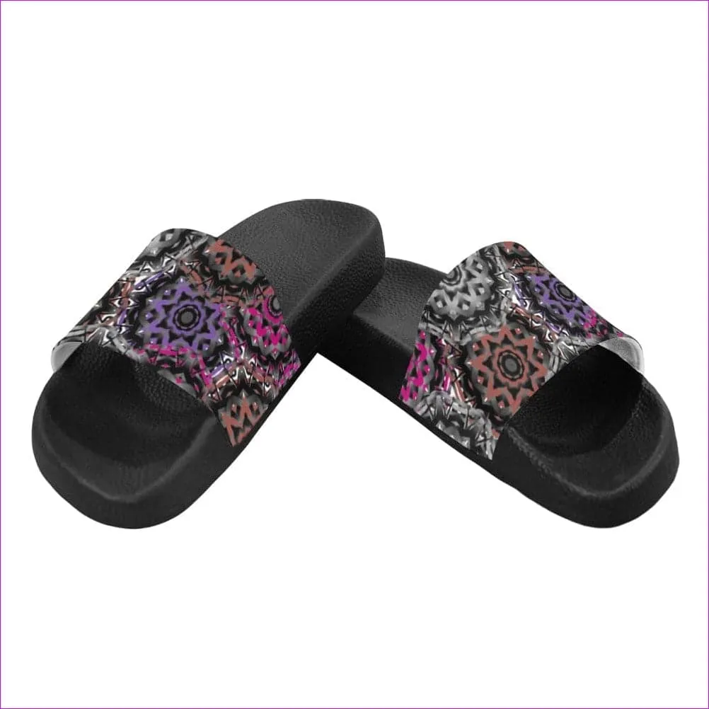 Mandala Graffiti Womens Slides