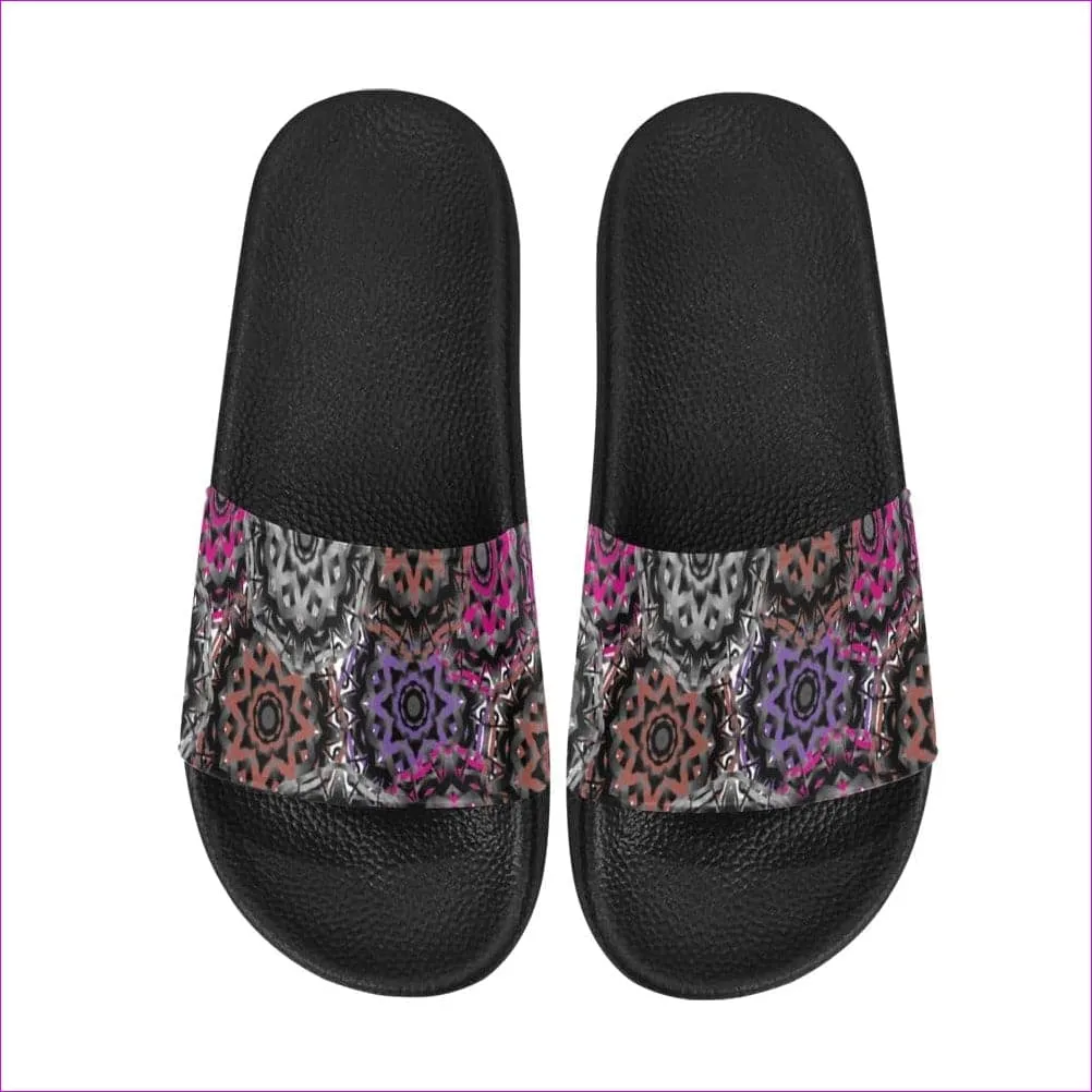 Mandala Graffiti Womens Slides