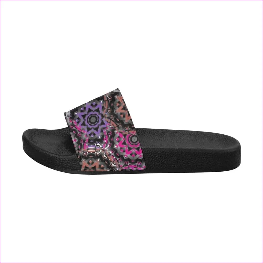 Mandala Graffiti Womens Slides