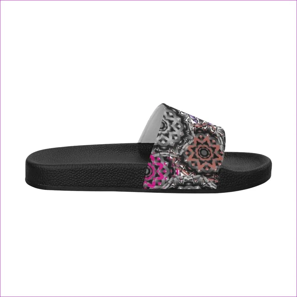 Mandala Graffiti Womens Slides