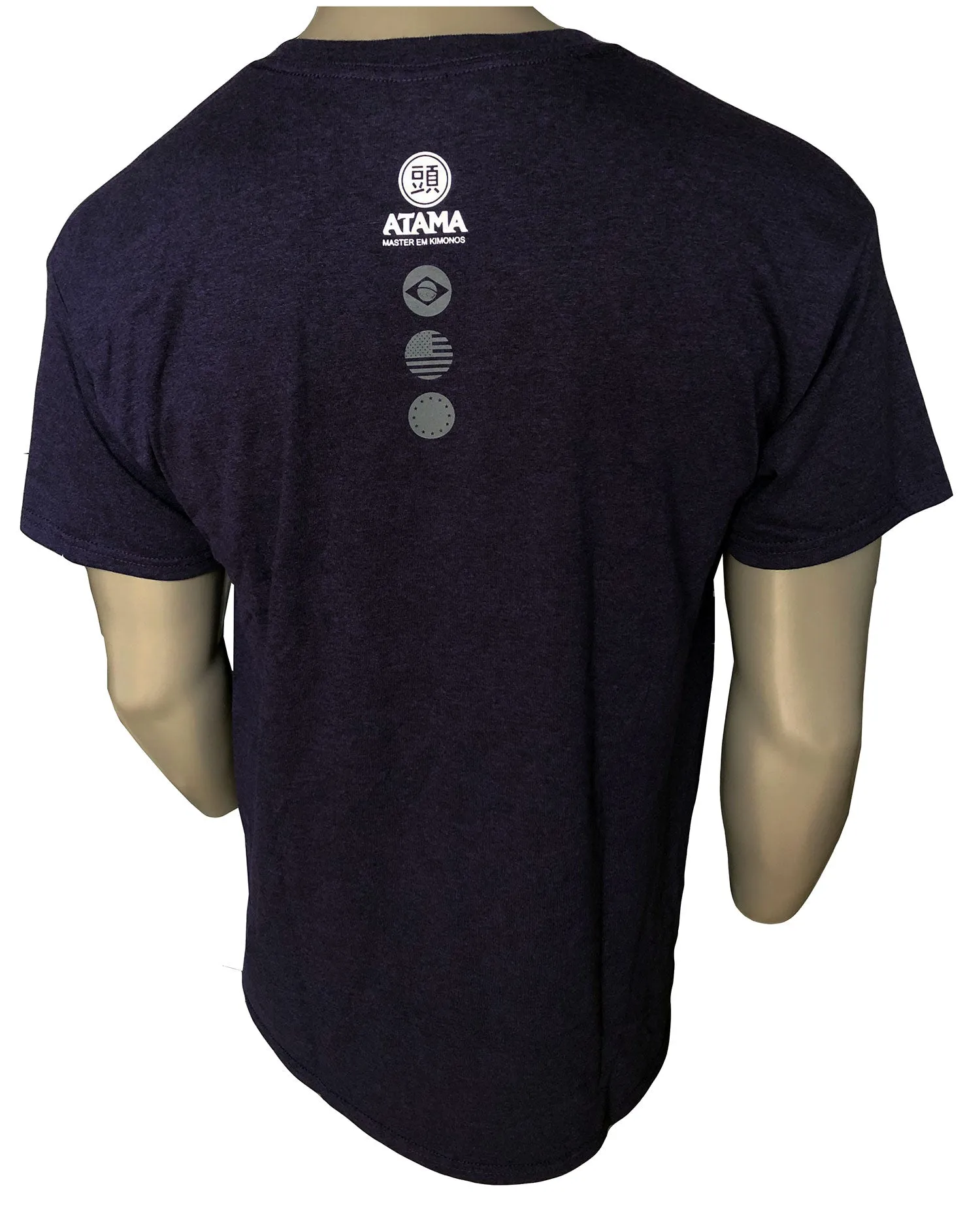 NAVY BLUE ATAMA LOGO T-SHIRT