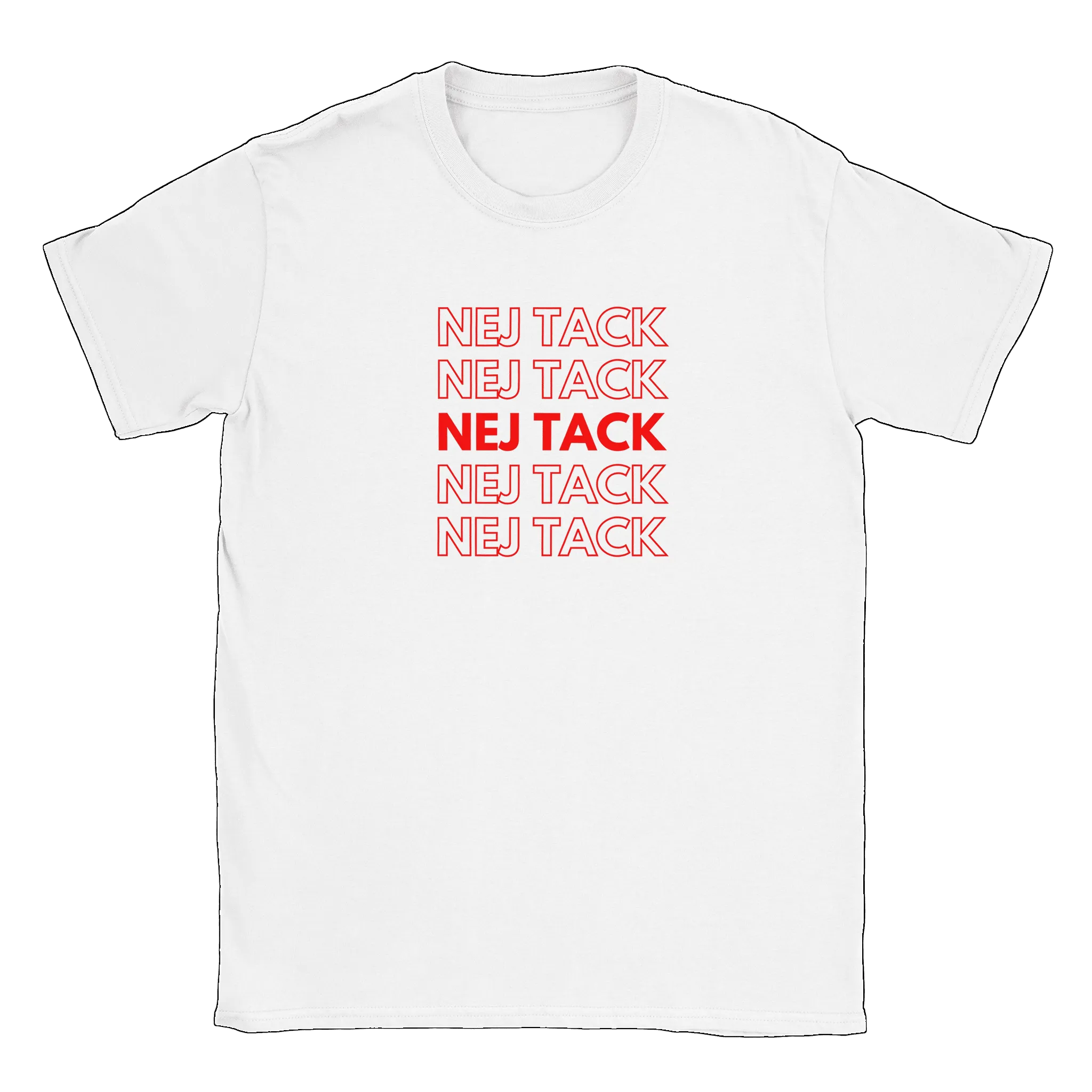 Nej tack - T-shirt