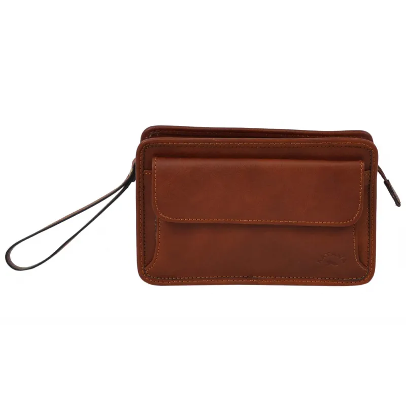 Pochette en cuir Homme Katana 31029