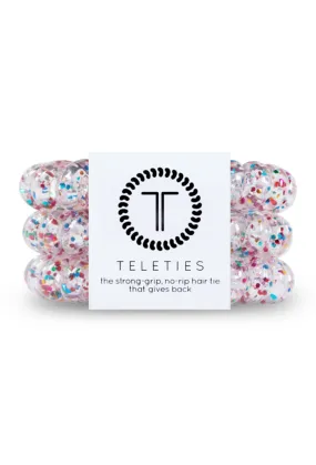 TELETIES Large Hair Ties - Party People