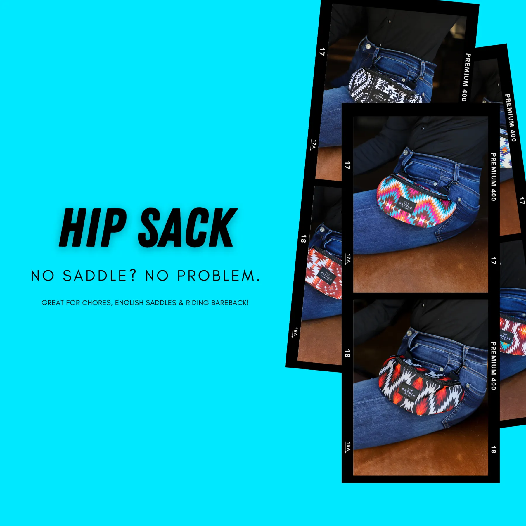 The Saddle Sack Hip Sack - Assorted