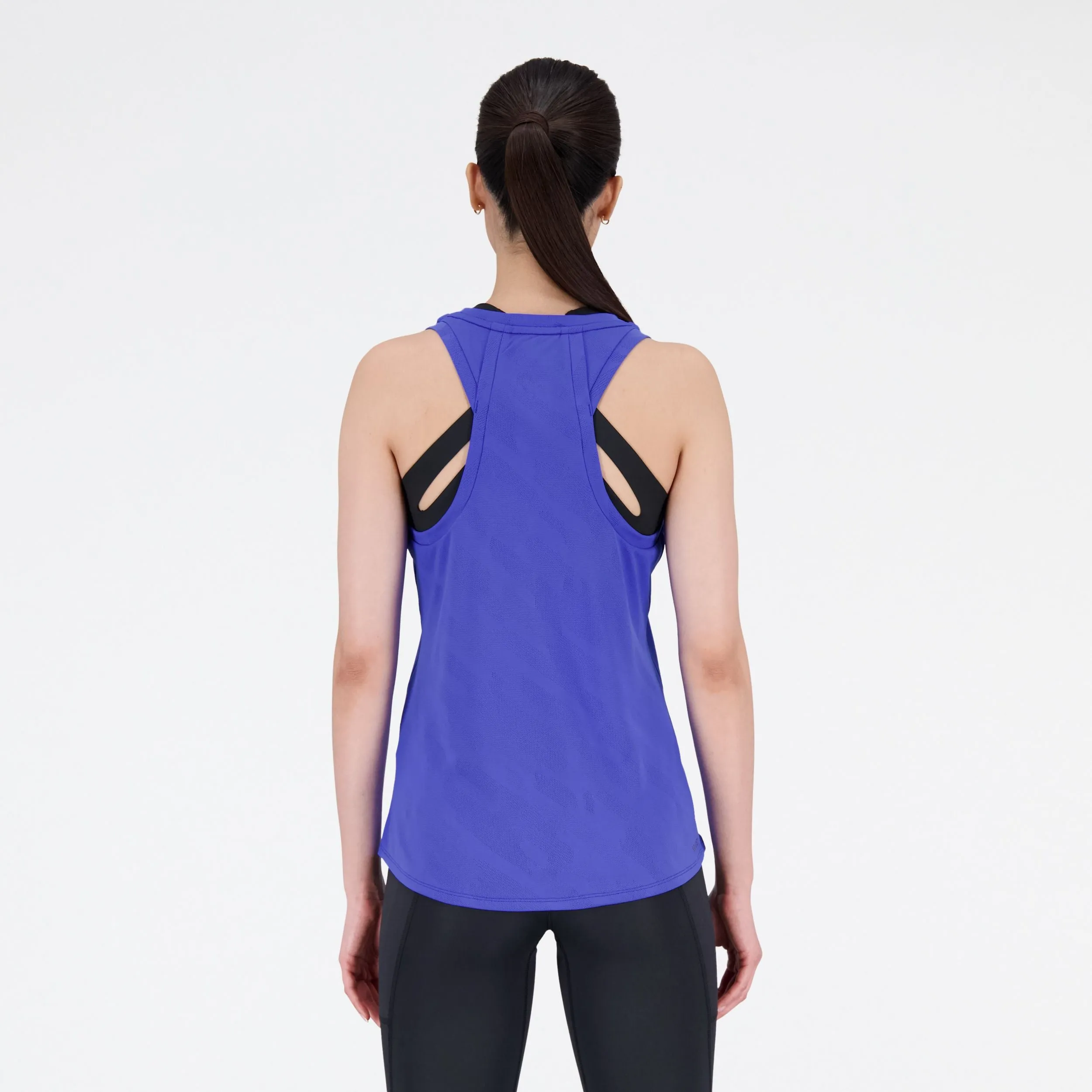 W New Balance Q Speed Jacquard Tank