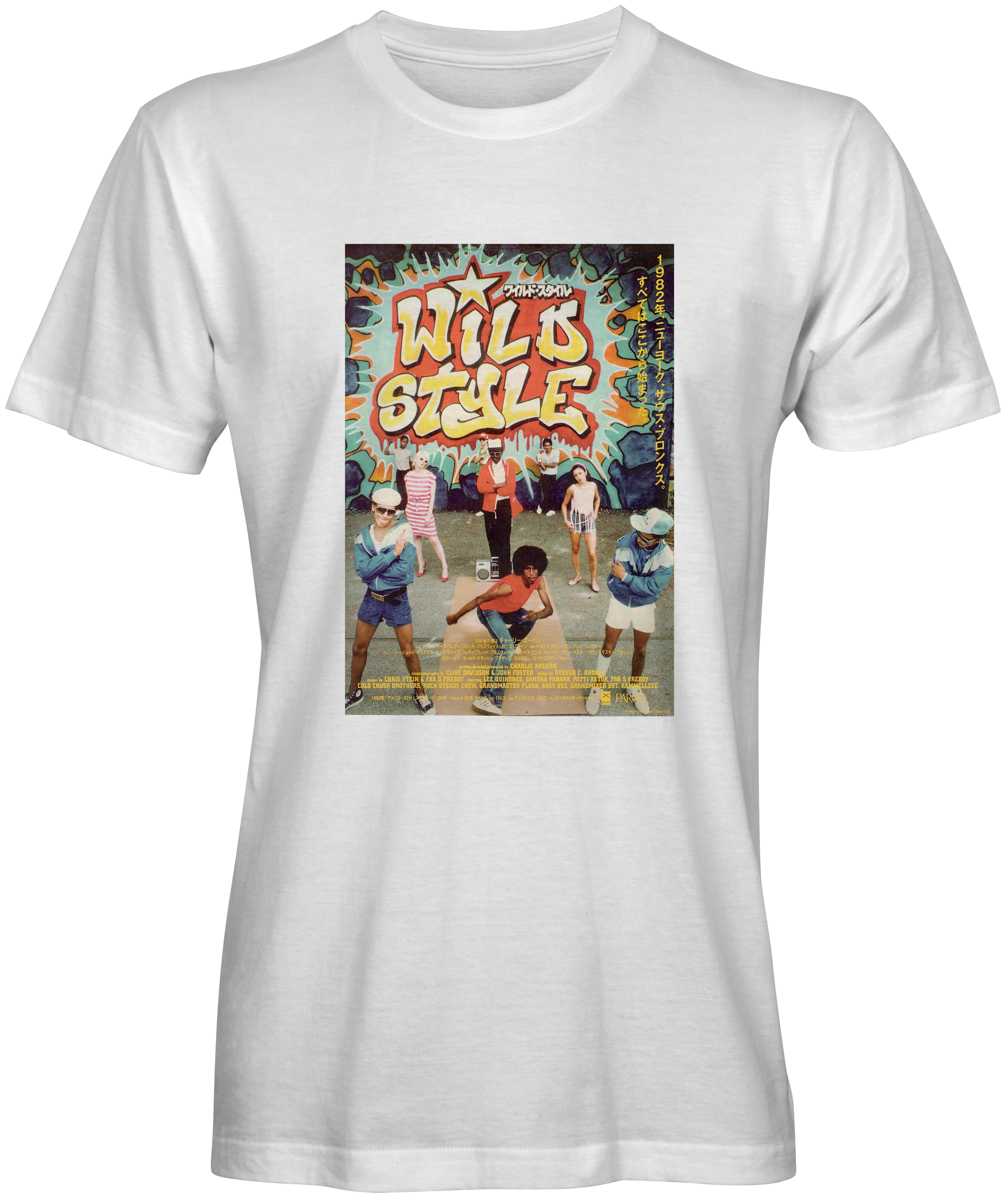 Wild Style 1980's Vintage T-shirts